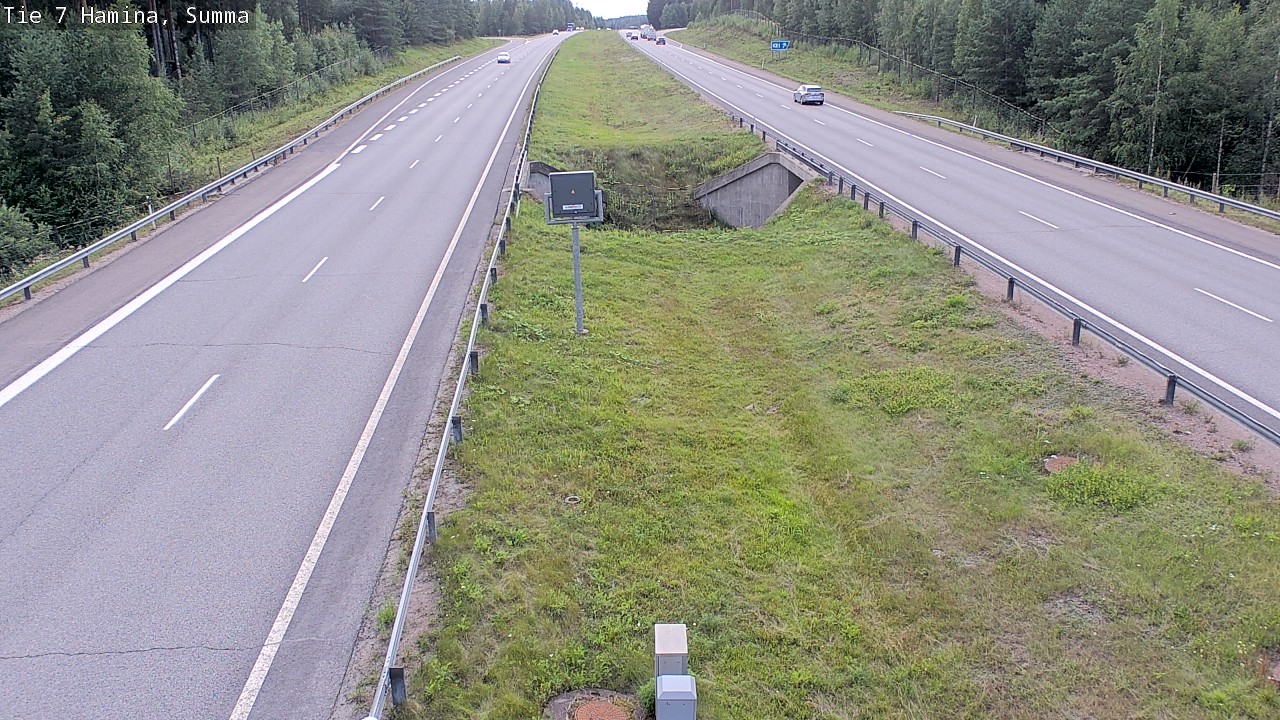 Weather Camera Image Tie 7 Hamina, Summa, Hamina, Kymenlaakso