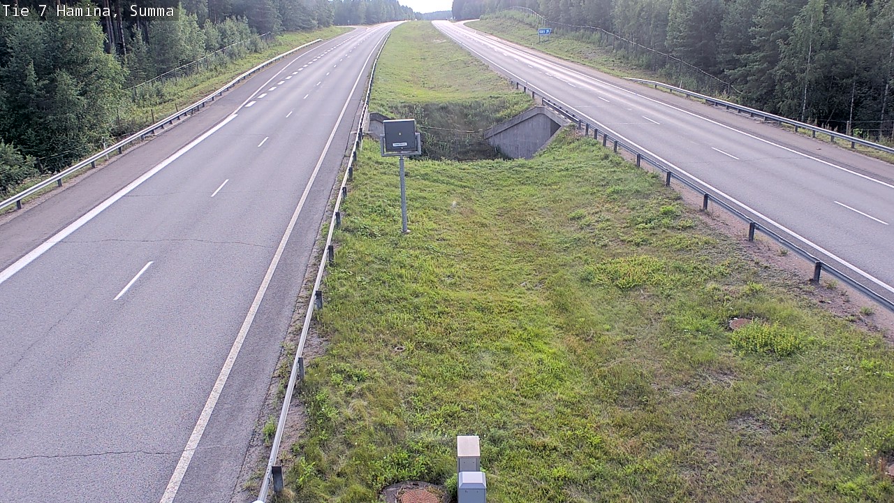 Weather Camera Image Tie 7 Hamina, Summa, Hamina, Kymenlaakso