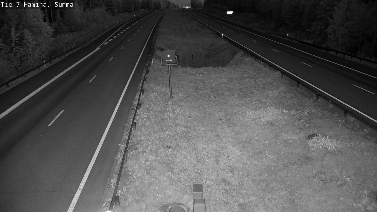 Weather Camera Image Tie 7 Hamina, Summa, Hamina, Kymenlaakso