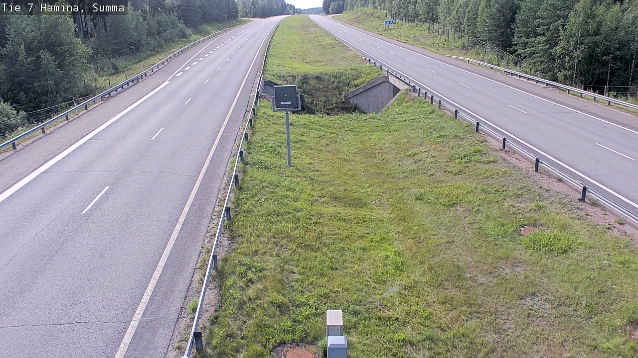 Weather Camera Image Tie 7 Hamina, Summa, Hamina, Kymenlaakso