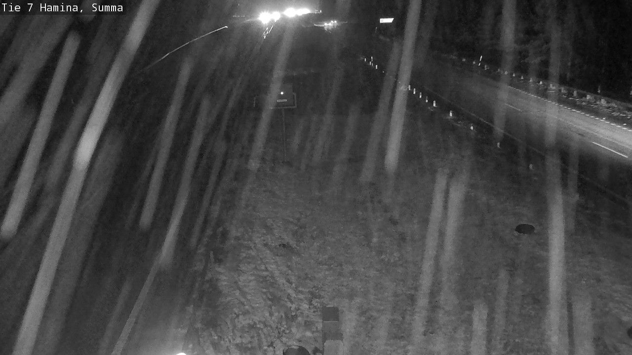 Weather Camera Image Tie 7 Fredrikshamn, Summa, Hamina, Kymenlaakso