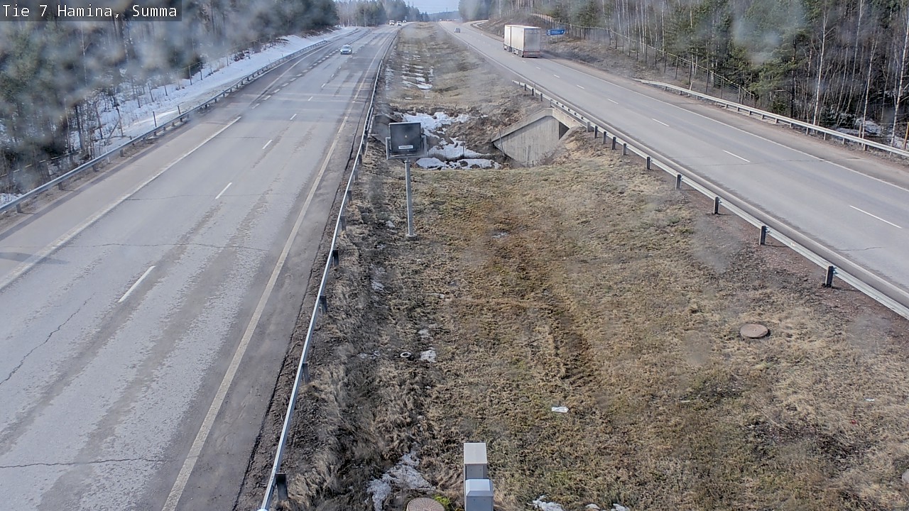 Weather Camera Image Tie 7 Hamina, Summa, Hamina, Kymenlaakso