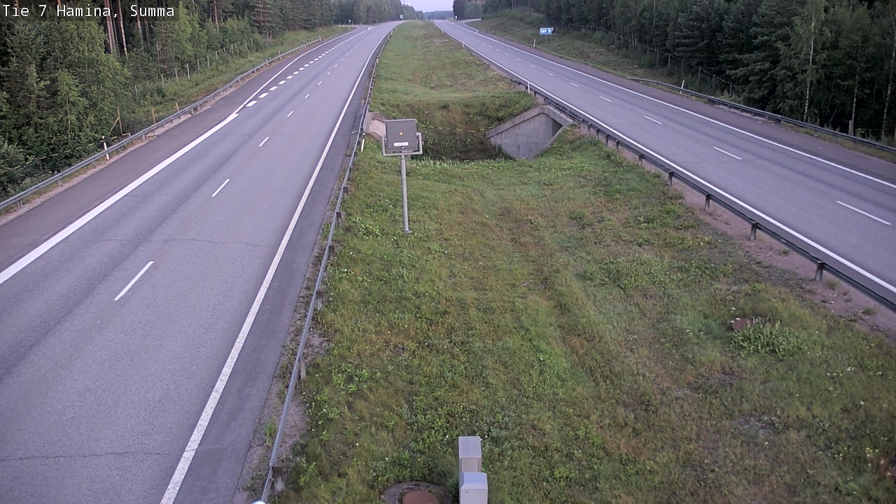 Weather Camera Image Tie 7 Hamina, Summa, Hamina, Kymenlaakso