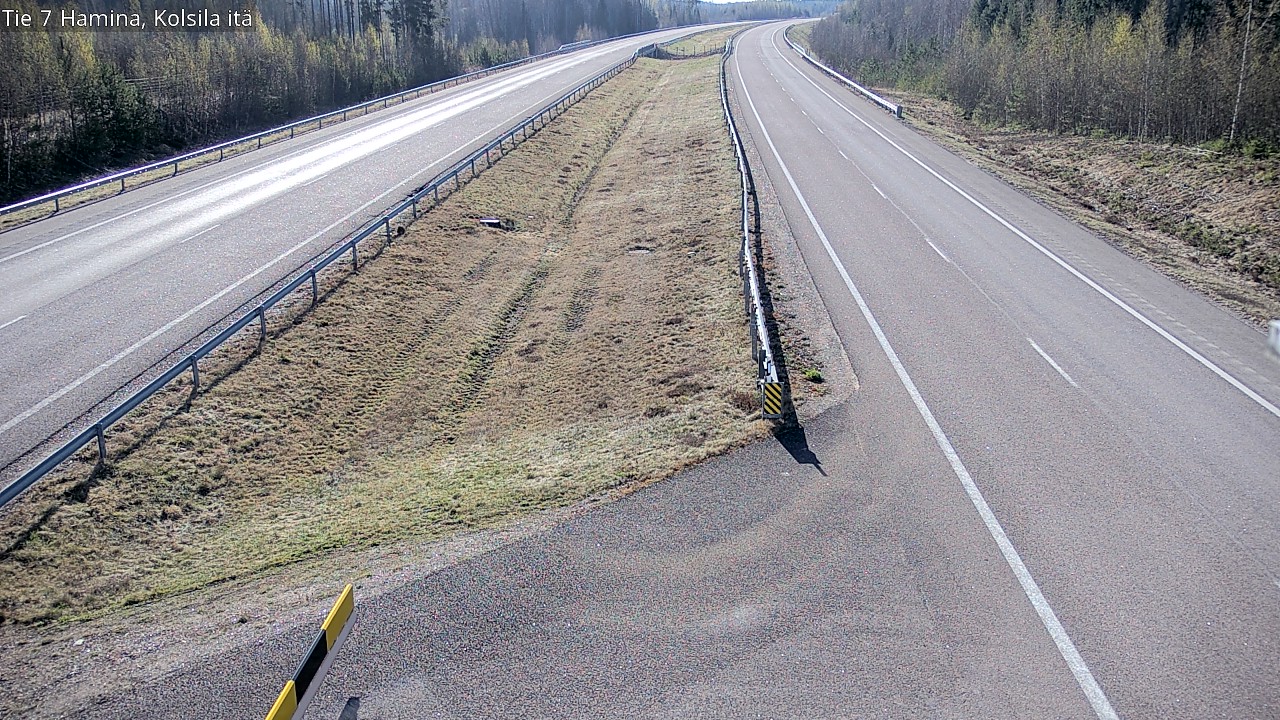 Weather Camera Image Road 7 Hamina, Kolsila, Hamina, Kymenlaakso