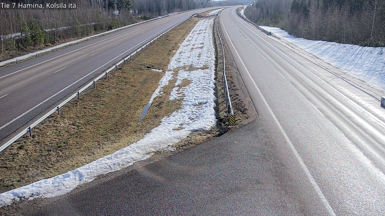 Weather Camera Image Road 7 Hamina, Kolsila, Hamina, Kymenlaakso