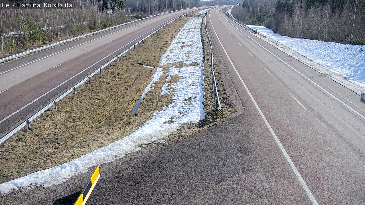 Weather Camera Image Road 7 Hamina, Kolsila, Hamina, Kymenlaakso