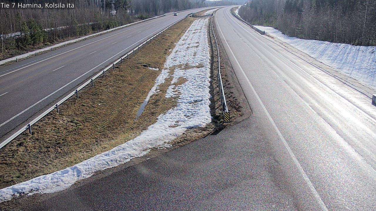 Weather Camera Image Road 7 Hamina, Kolsila, Hamina, Kymenlaakso