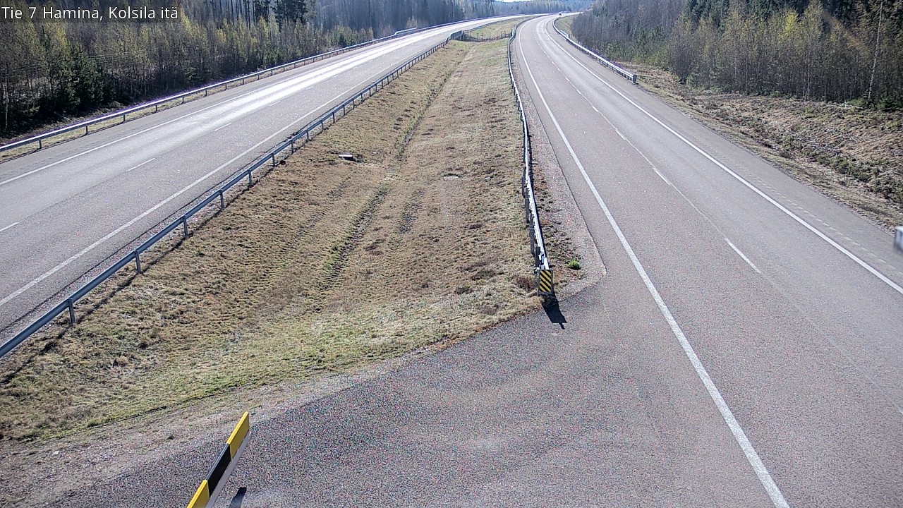 Weather Camera Image Road 7 Hamina, Kolsila, Hamina, Kymenlaakso