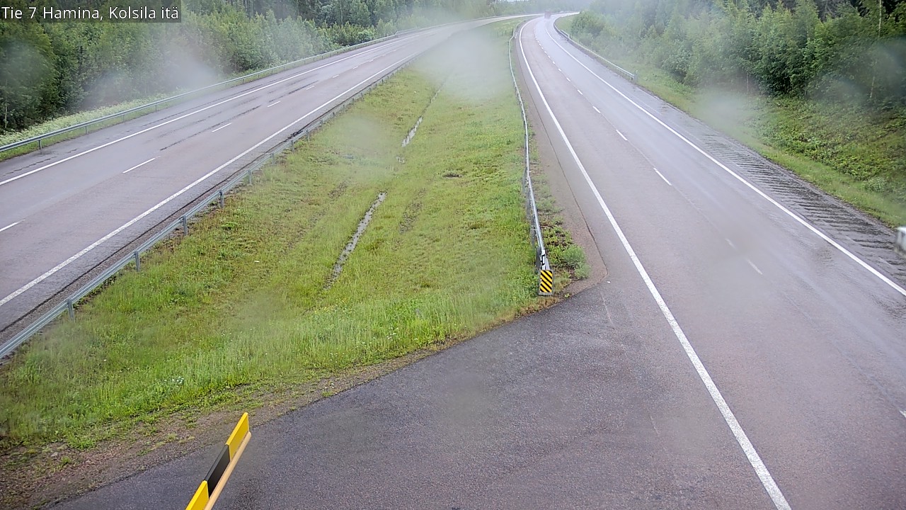 Weather Camera Image Road 7 Hamina, Kolsila, Hamina, Kymenlaakso
