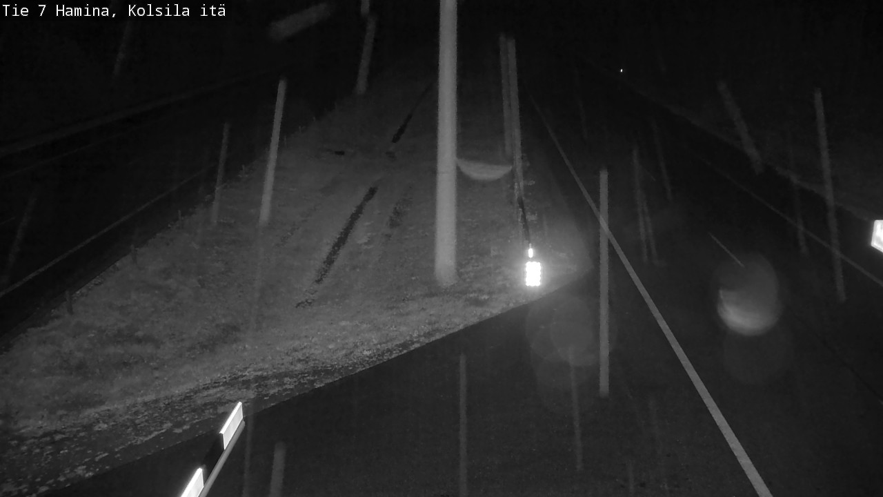 Weather Camera Image Väg 7 Fredrikshamn, Kolsila, Hamina, Kymenlaakso