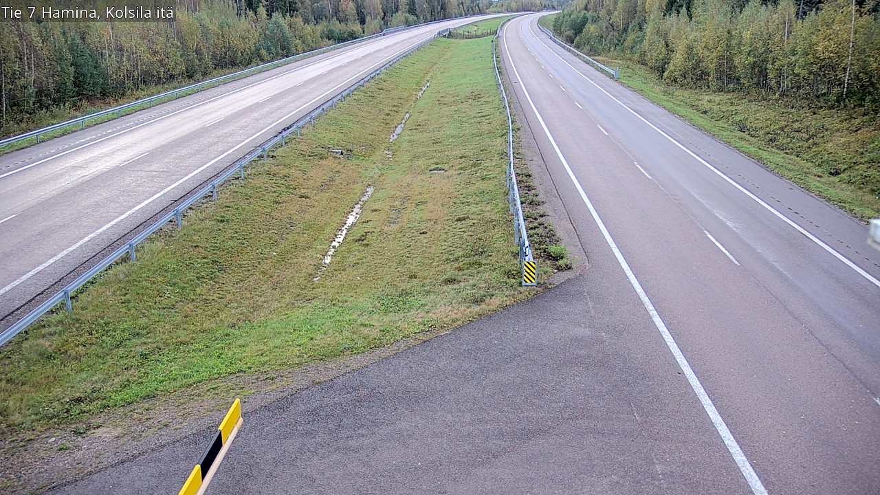 Weather Camera Image Road 7 Hamina, Kolsila, Hamina, Kymenlaakso