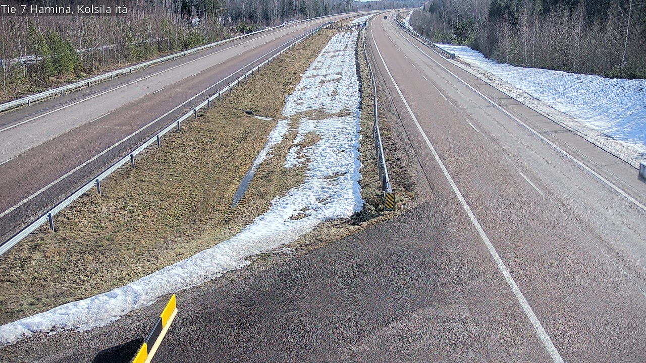 Weather Camera Image Road 7 Hamina, Kolsila, Hamina, Kymenlaakso