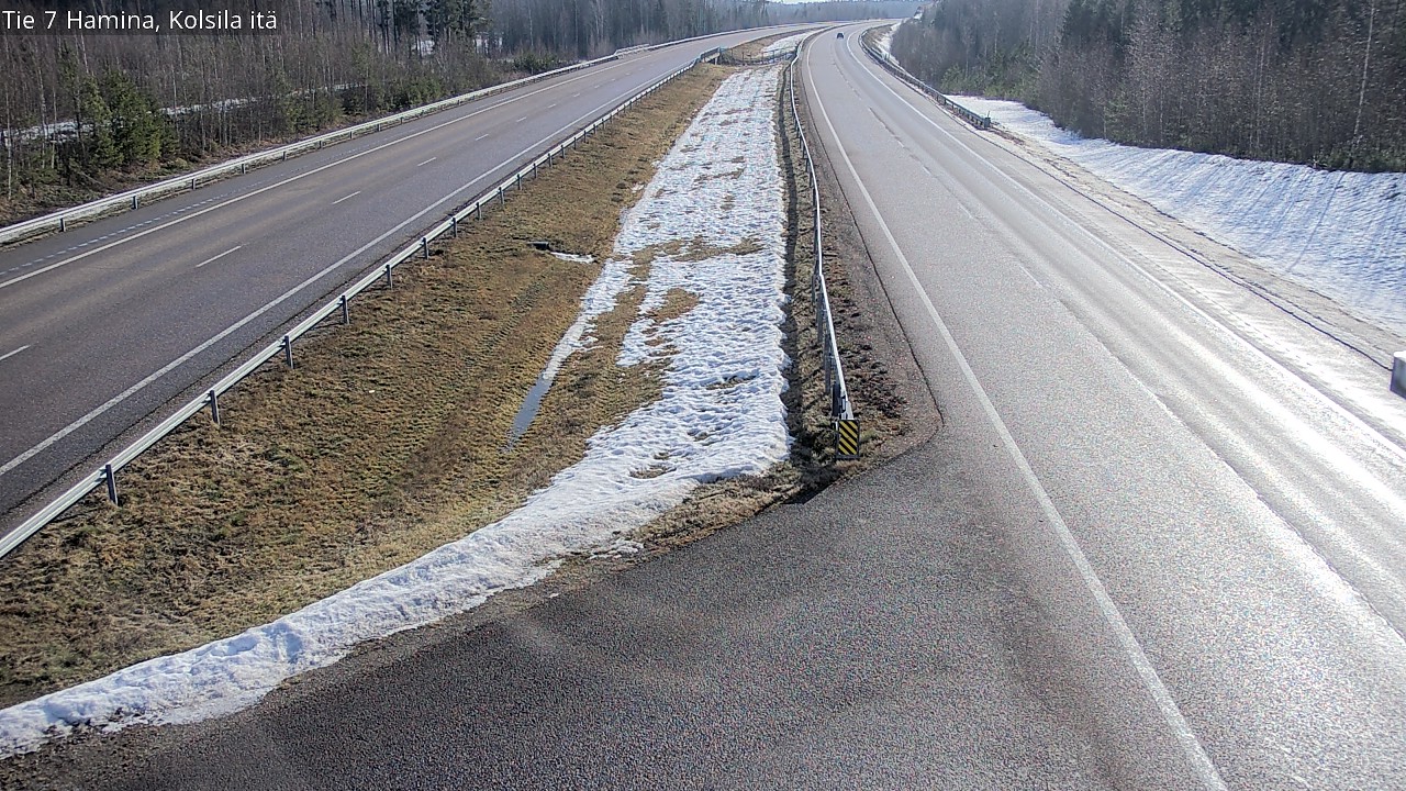 Weather Camera Image Road 7 Hamina, Kolsila, Hamina, Kymenlaakso