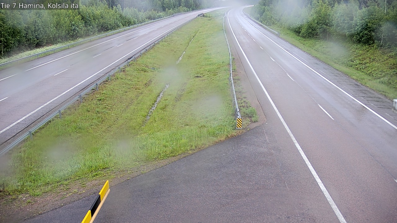 Weather Camera Image Road 7 Hamina, Kolsila, Hamina, Kymenlaakso