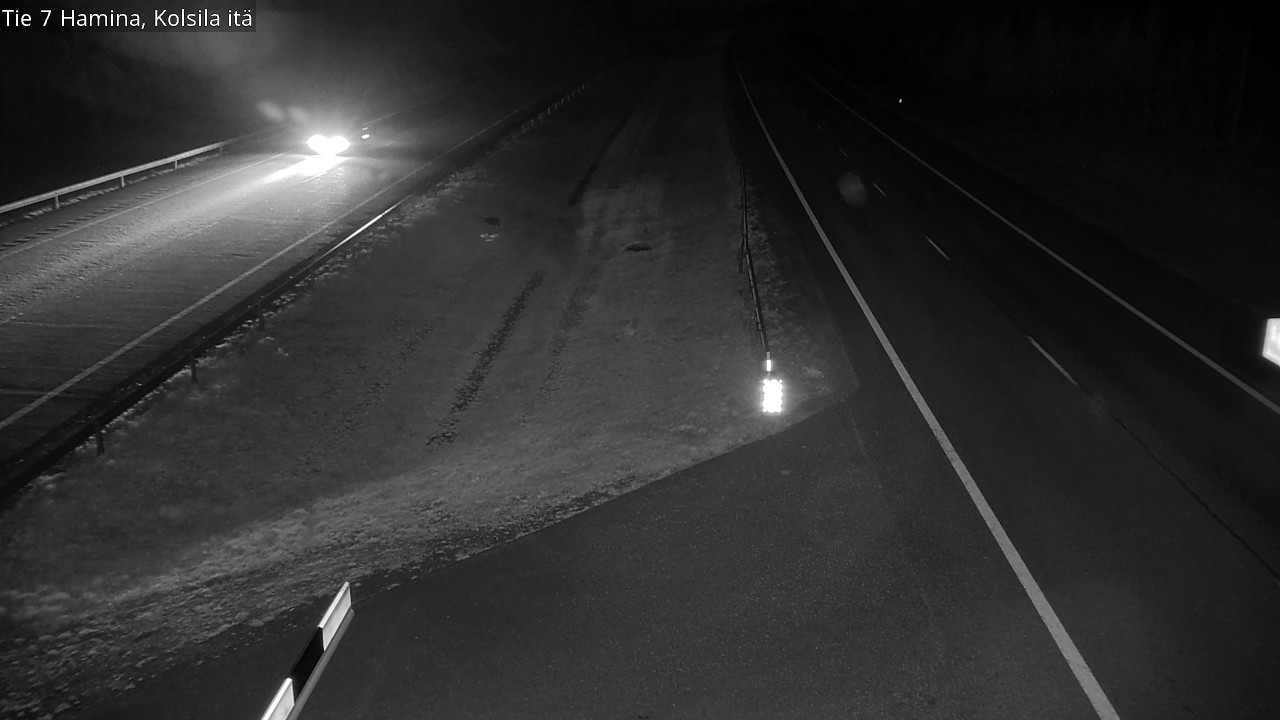 Weather Camera Image Väg 7 Fredrikshamn, Kolsila, Hamina, Kymenlaakso