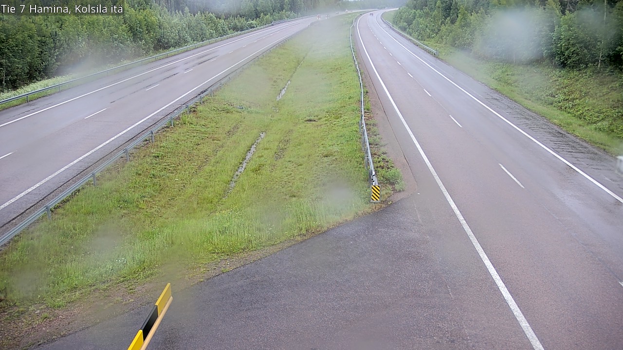 Weather Camera Image Road 7 Hamina, Kolsila, Hamina, Kymenlaakso