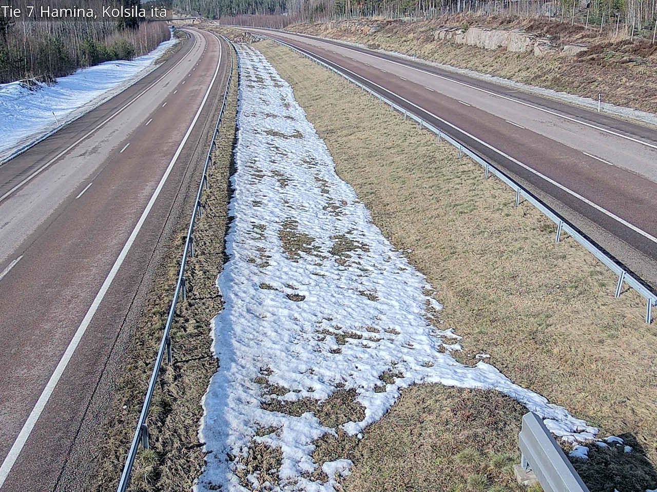 Weather Camera Image Road 7 Hamina, Kolsila, Hamina, Kymenlaakso