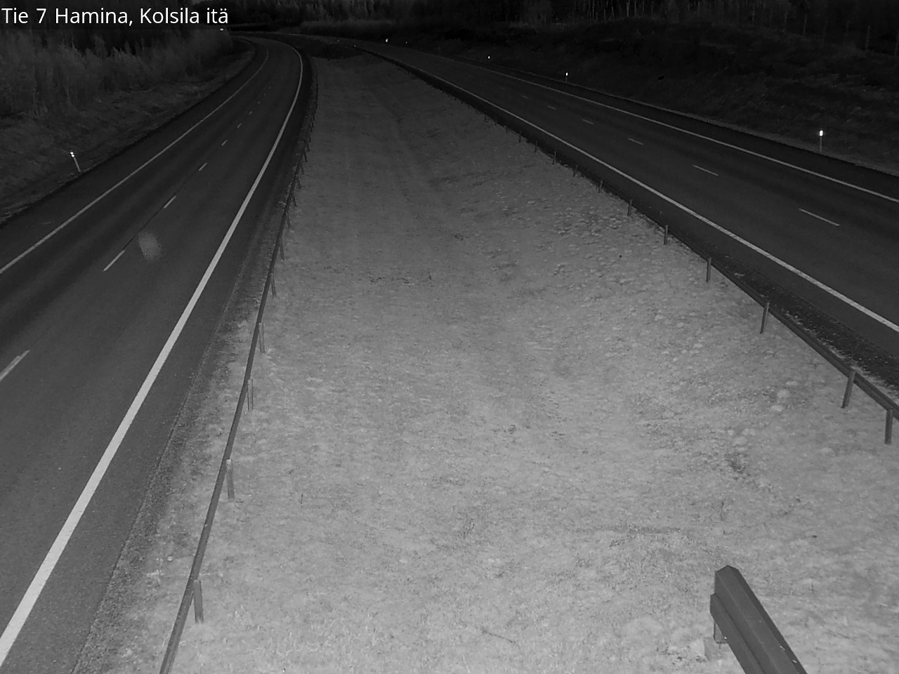 Weather Camera Image Väg 7 Fredrikshamn, Kolsila, Hamina, Kymenlaakso