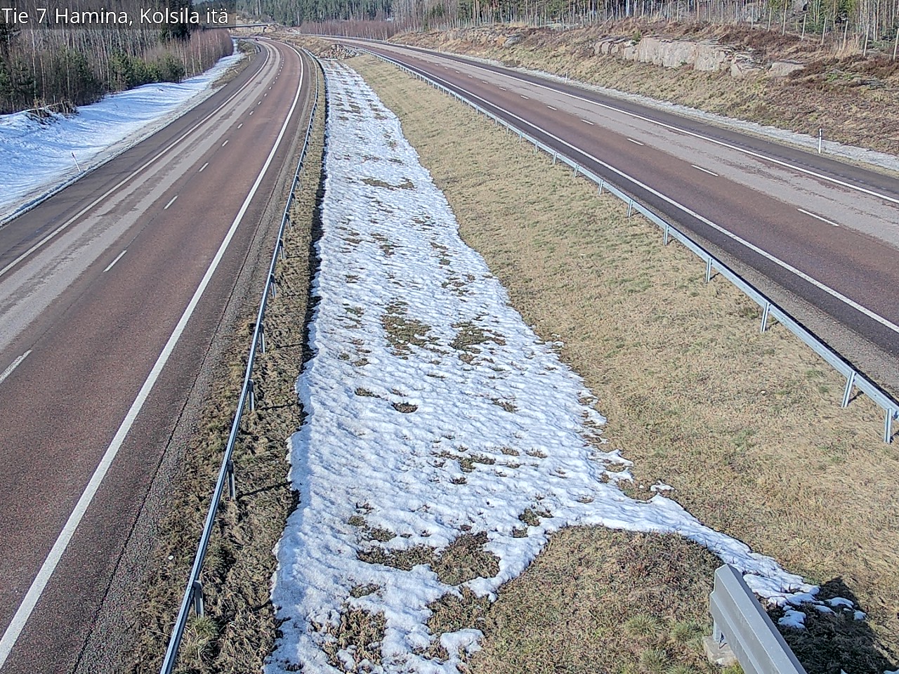 Weather Camera Image Road 7 Hamina, Kolsila, Hamina, Kymenlaakso
