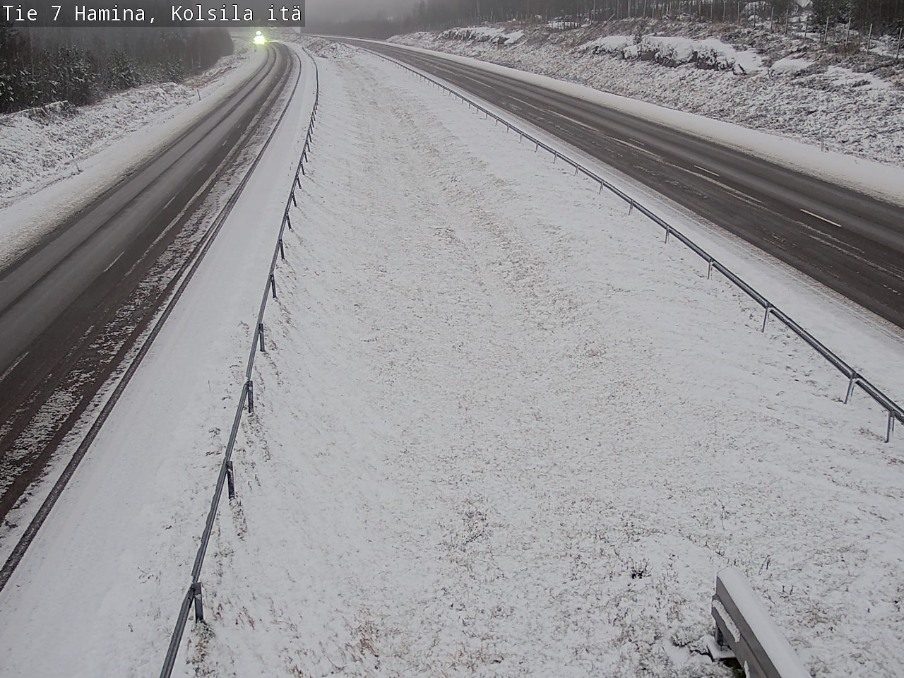 Weather Camera Image Väg 7 Fredrikshamn, Kolsila, Hamina, Kymenlaakso