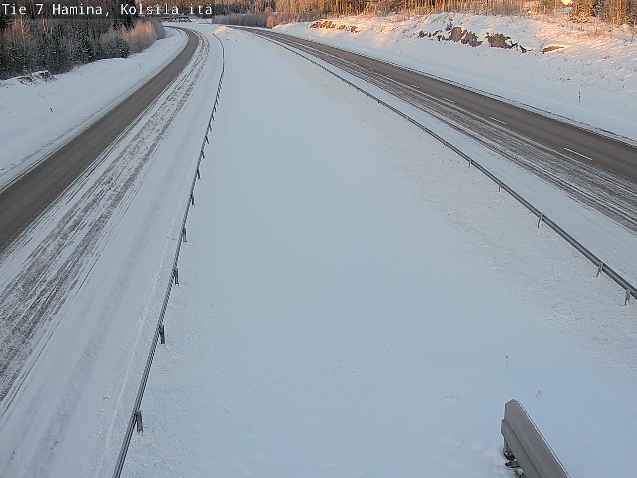 Weather Camera Image Road 7 Hamina, Kolsila, Hamina, Kymenlaakso