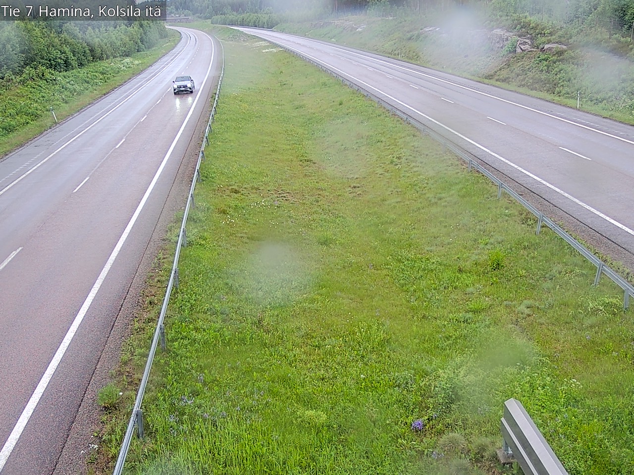 Weather Camera Image Väg 7 Fredrikshamn, Kolsila, Hamina, Kymenlaakso