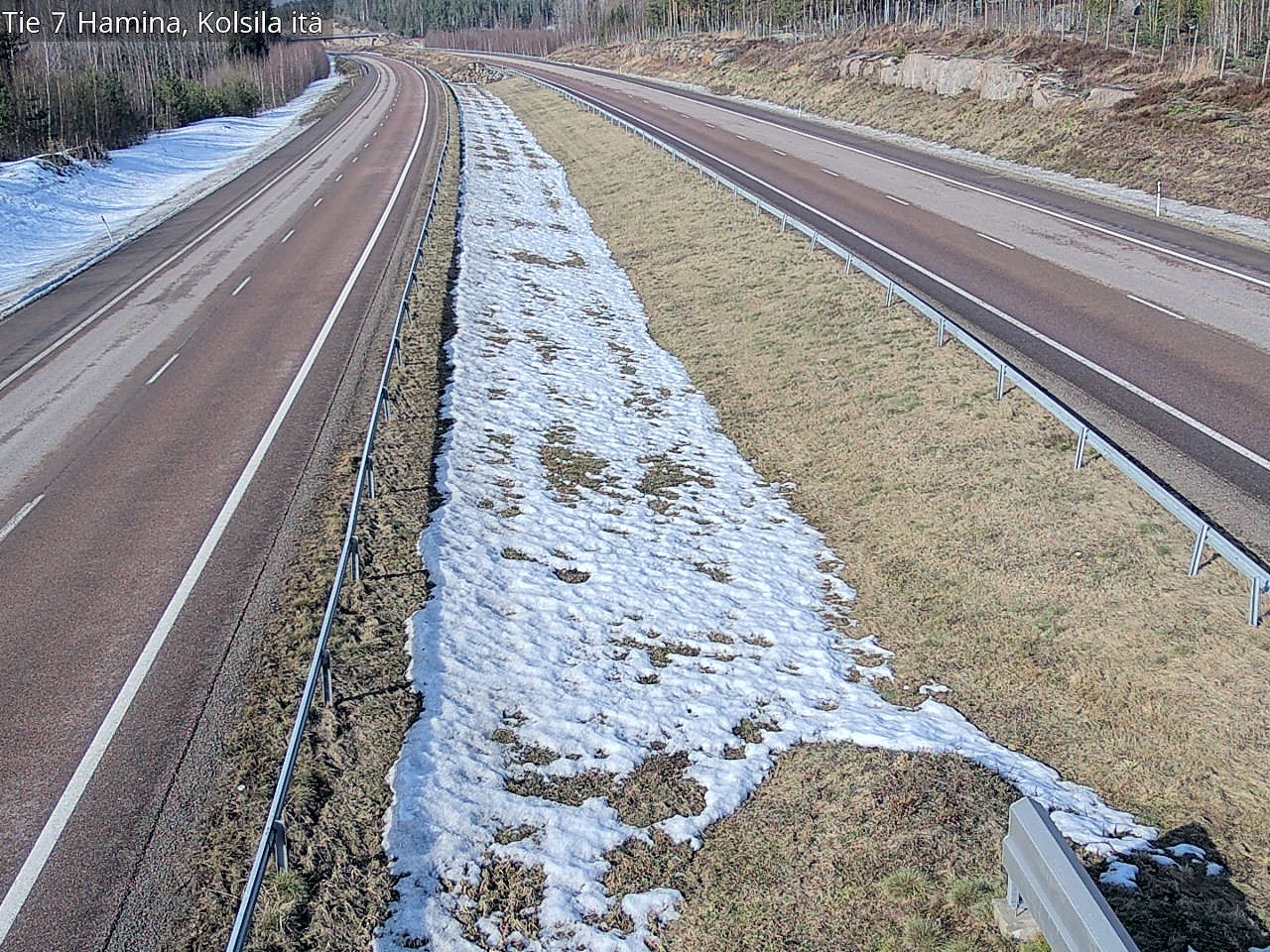 Weather Camera Image Road 7 Hamina, Kolsila, Hamina, Kymenlaakso