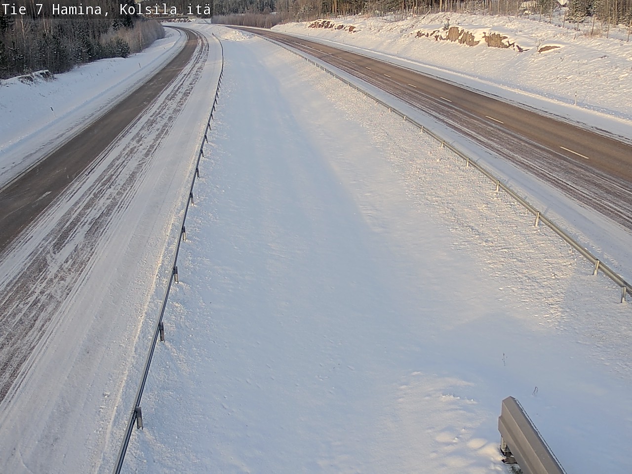 Weather Camera Image Road 7 Hamina, Kolsila, Hamina, Kymenlaakso