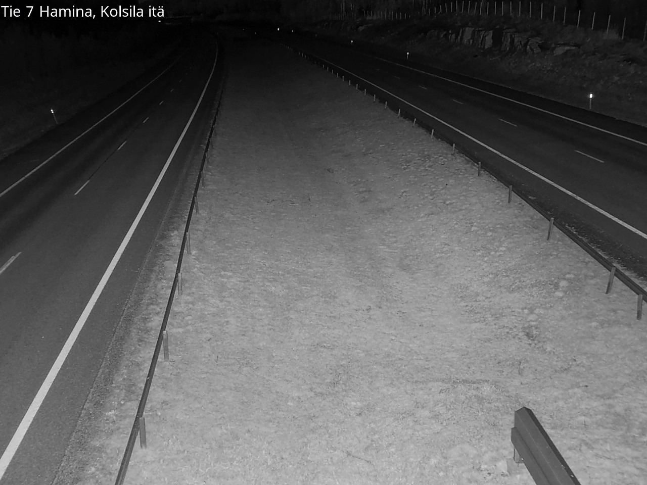 Weather Camera Image Väg 7 Fredrikshamn, Kolsila, Hamina, Kymenlaakso