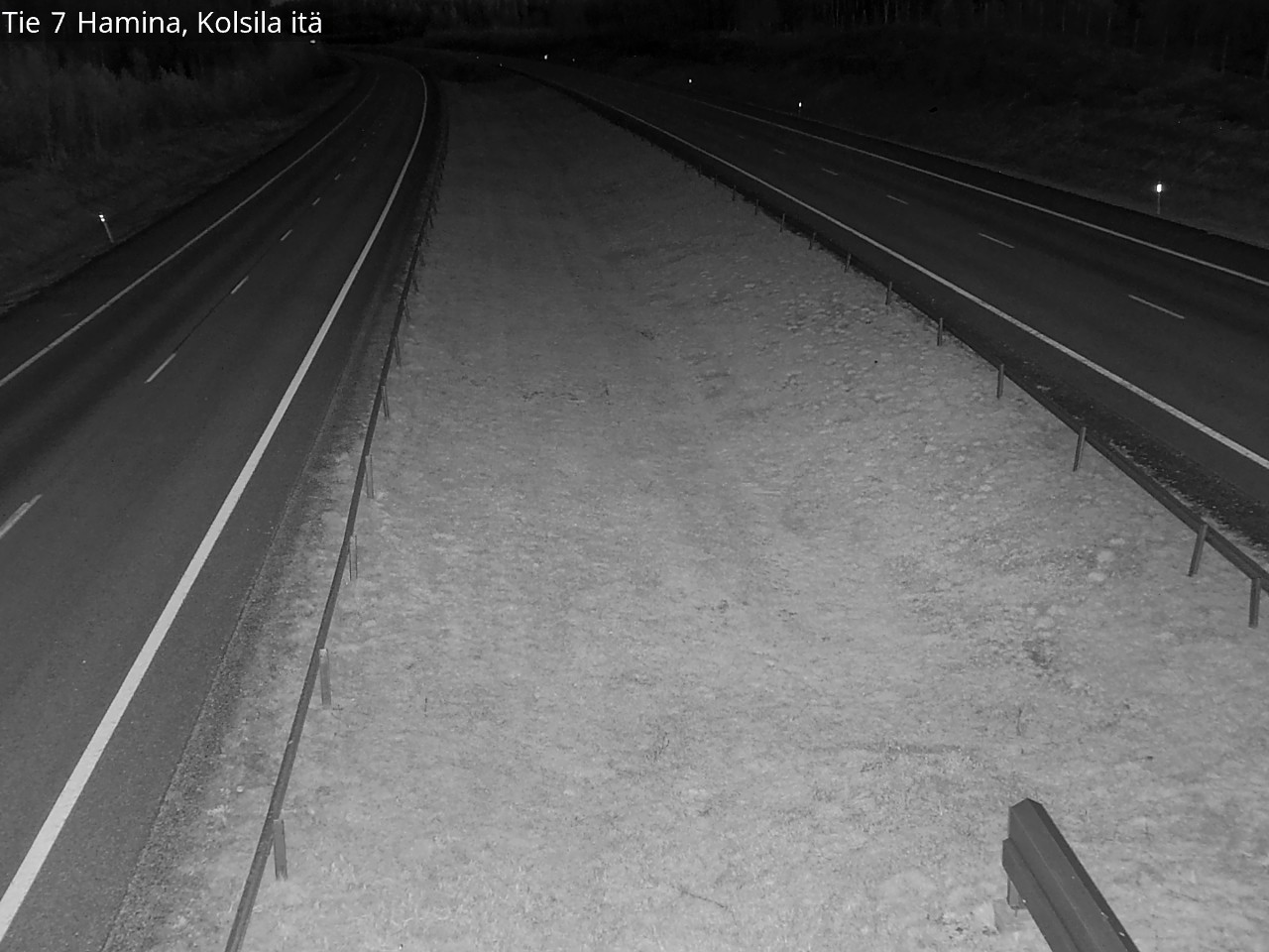 Weather Camera Image Väg 7 Fredrikshamn, Kolsila, Hamina, Kymenlaakso