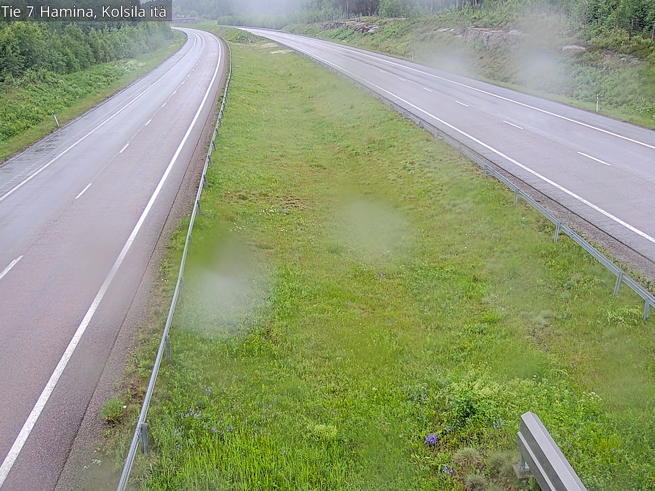 Weather Camera Image Väg 7 Fredrikshamn, Kolsila, Hamina, Kymenlaakso