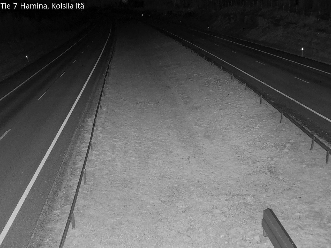 Weather Camera Image Väg 7 Fredrikshamn, Kolsila, Hamina, Kymenlaakso