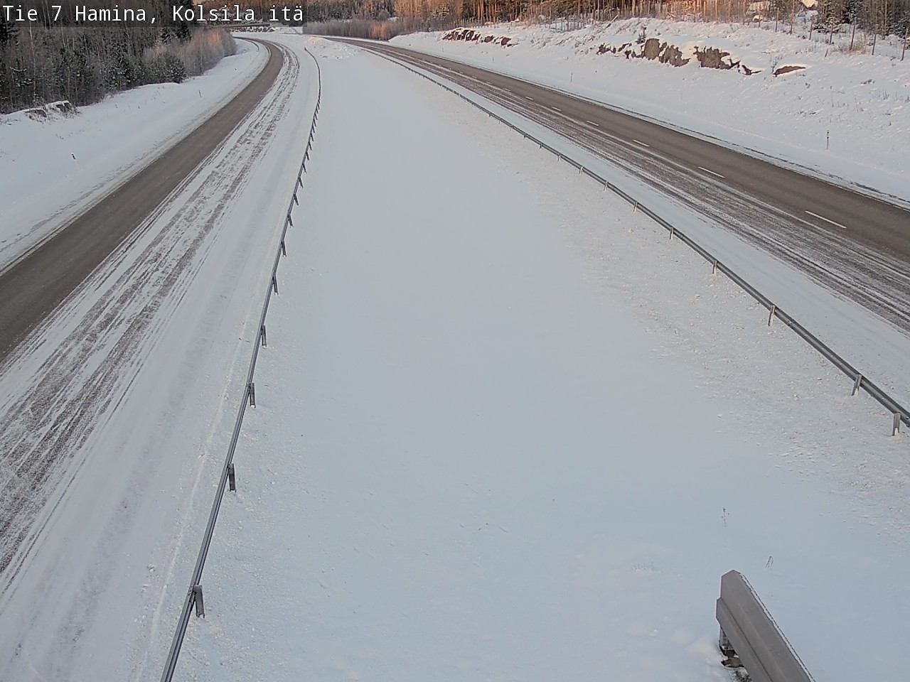 Weather Camera Image Road 7 Hamina, Kolsila, Hamina, Kymenlaakso
