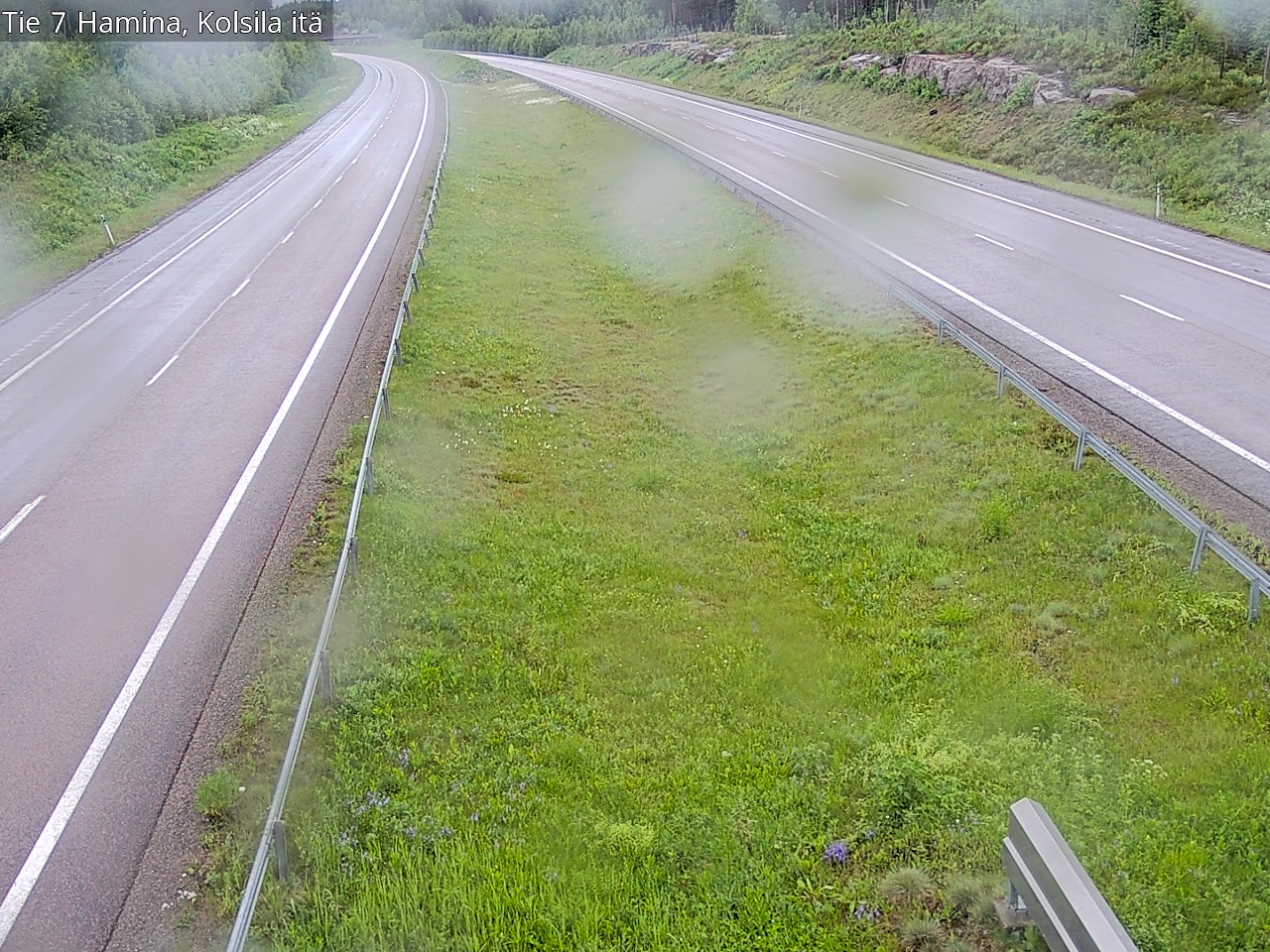 Weather Camera Image Väg 7 Fredrikshamn, Kolsila, Hamina, Kymenlaakso