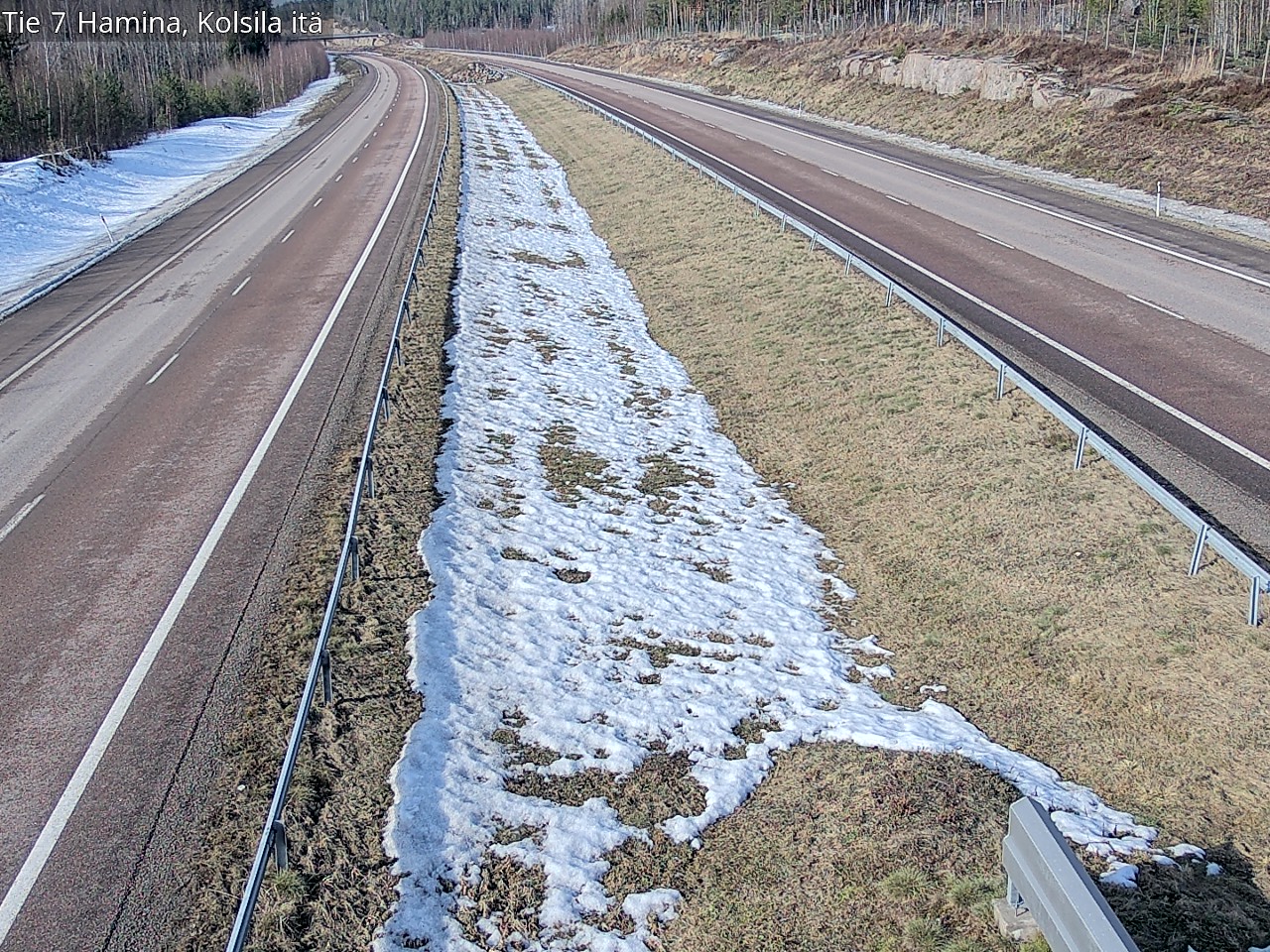 Weather Camera Image Road 7 Hamina, Kolsila, Hamina, Kymenlaakso