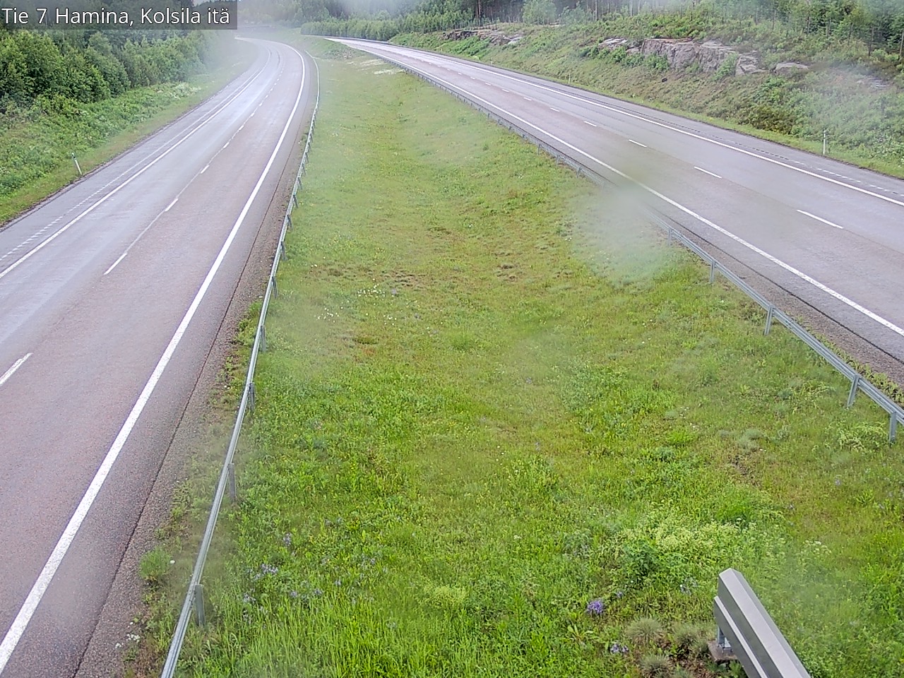 Weather Camera Image Väg 7 Fredrikshamn, Kolsila, Hamina, Kymenlaakso