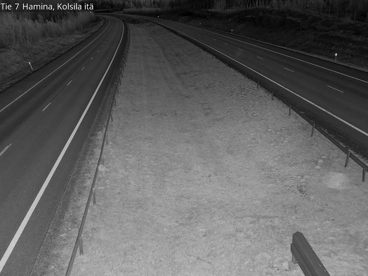 Weather Camera Image Väg 7 Fredrikshamn, Kolsila, Hamina, Kymenlaakso