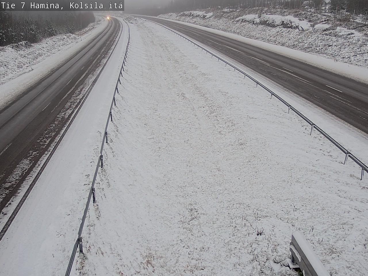 Weather Camera Image Väg 7 Fredrikshamn, Kolsila, Hamina, Kymenlaakso