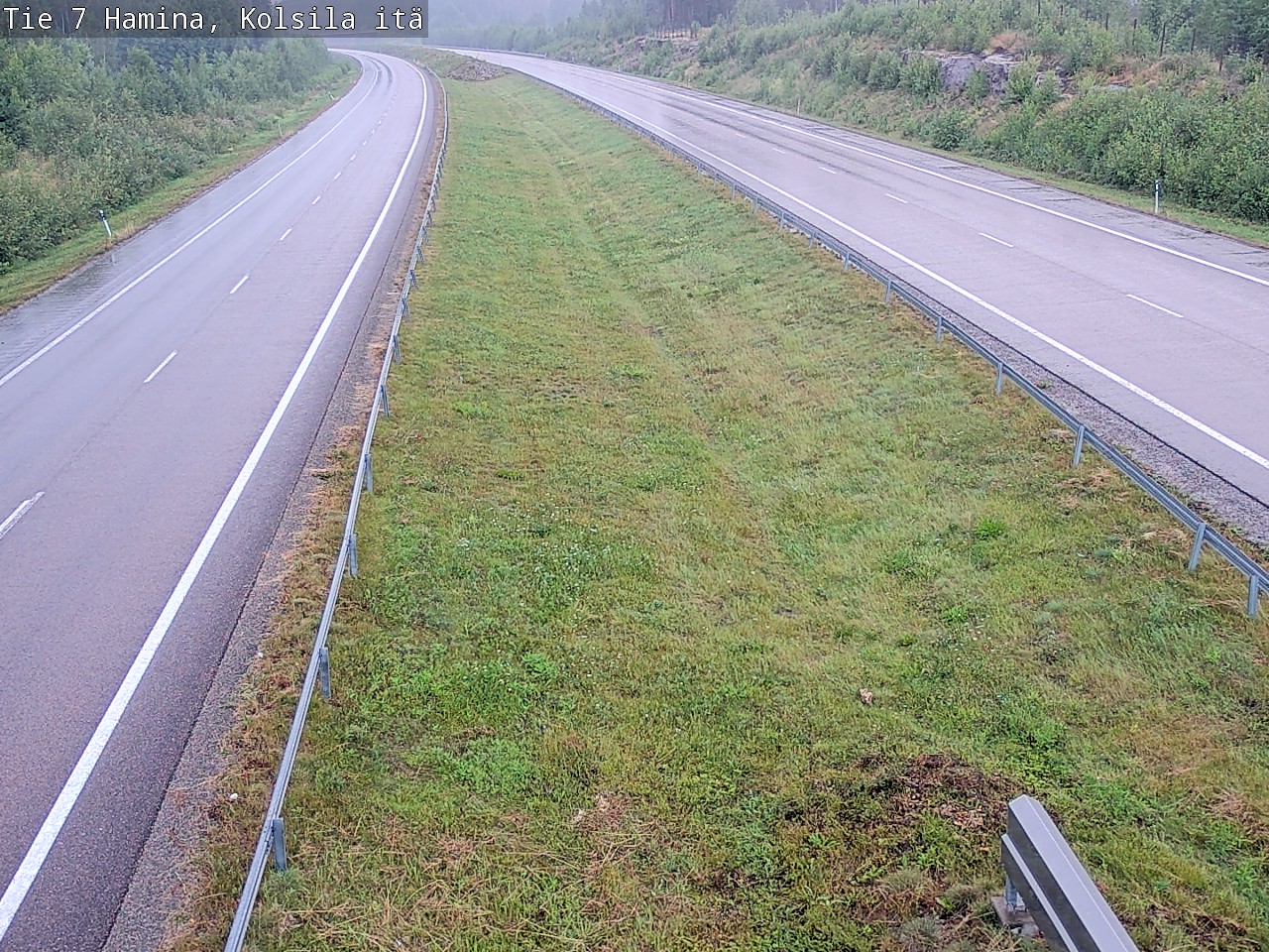 Weather Camera Image Väg 7 Fredrikshamn, Kolsila, Hamina, Kymenlaakso