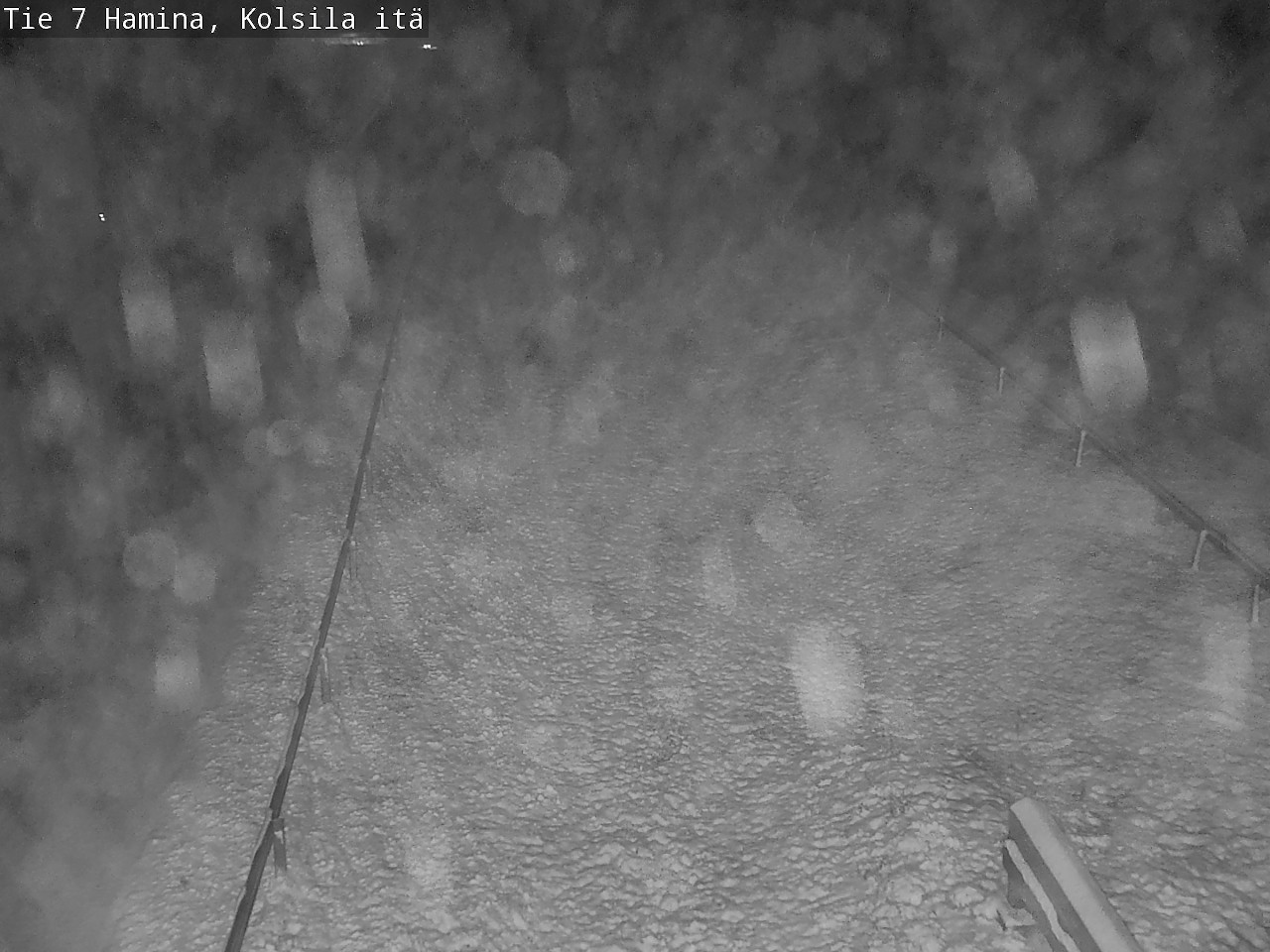 Weather Camera Image Väg 7 Fredrikshamn, Kolsila, Hamina, Kymenlaakso