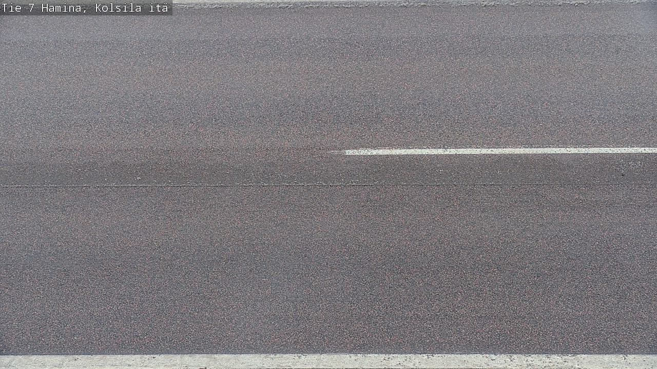 Weather Camera Image Väg 7 Fredrikshamn, Kolsila, Hamina, Kymenlaakso