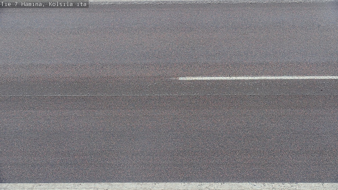 Weather Camera Image Väg 7 Fredrikshamn, Kolsila, Hamina, Kymenlaakso