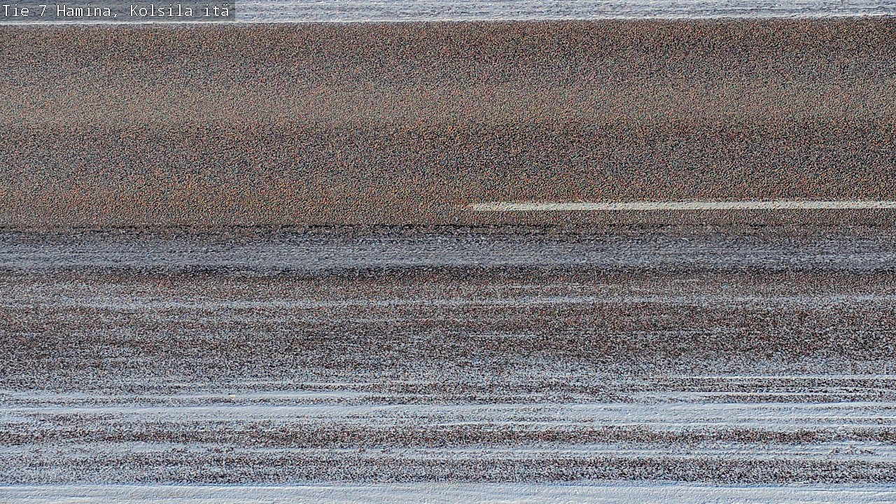 Weather Camera Image Road 7 Hamina, Kolsila, Hamina, Kymenlaakso