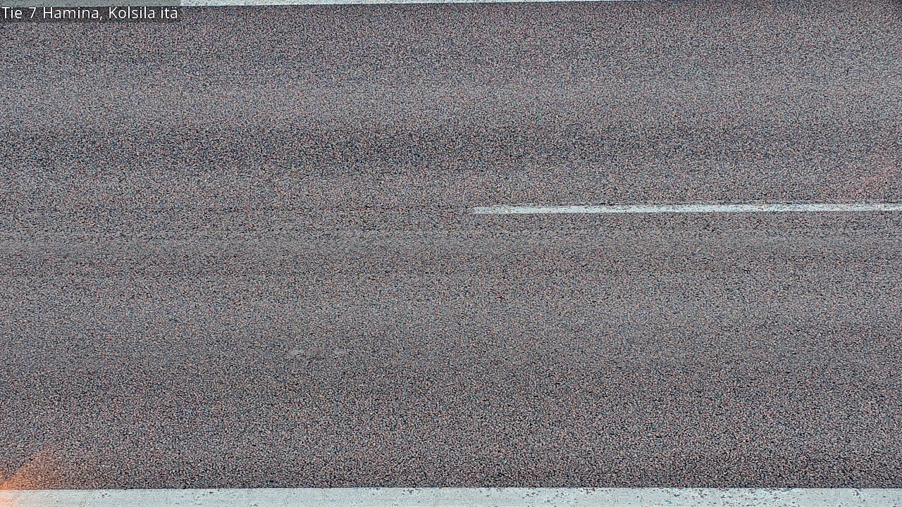 Weather Camera Image Road 7 Hamina, Kolsila, Hamina, Kymenlaakso