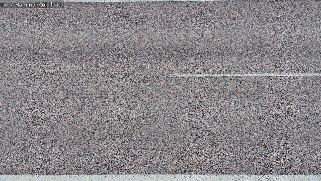 Weather Camera Image Väg 7 Fredrikshamn, Kolsila, Hamina, Kymenlaakso