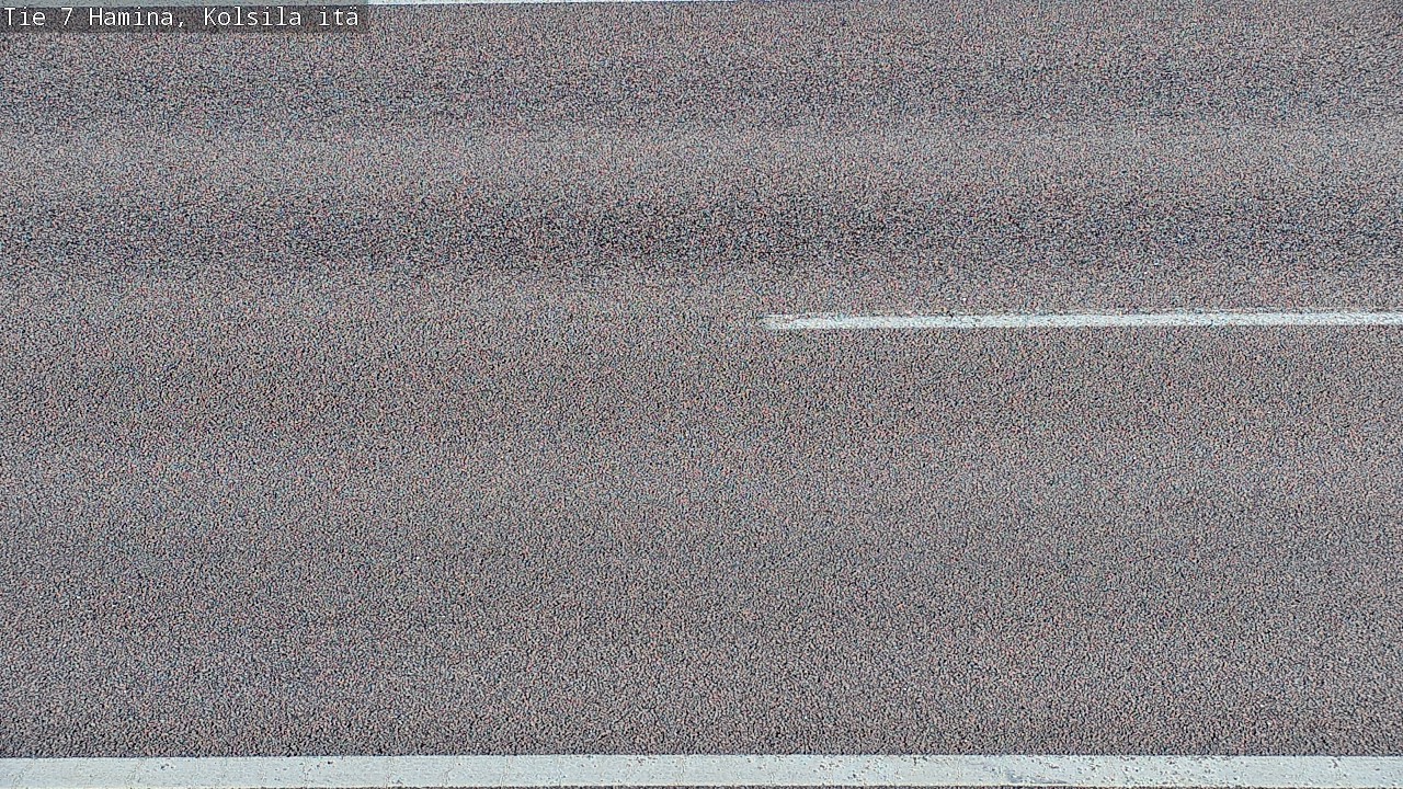 Weather Camera Image Väg 7 Fredrikshamn, Kolsila, Hamina, Kymenlaakso