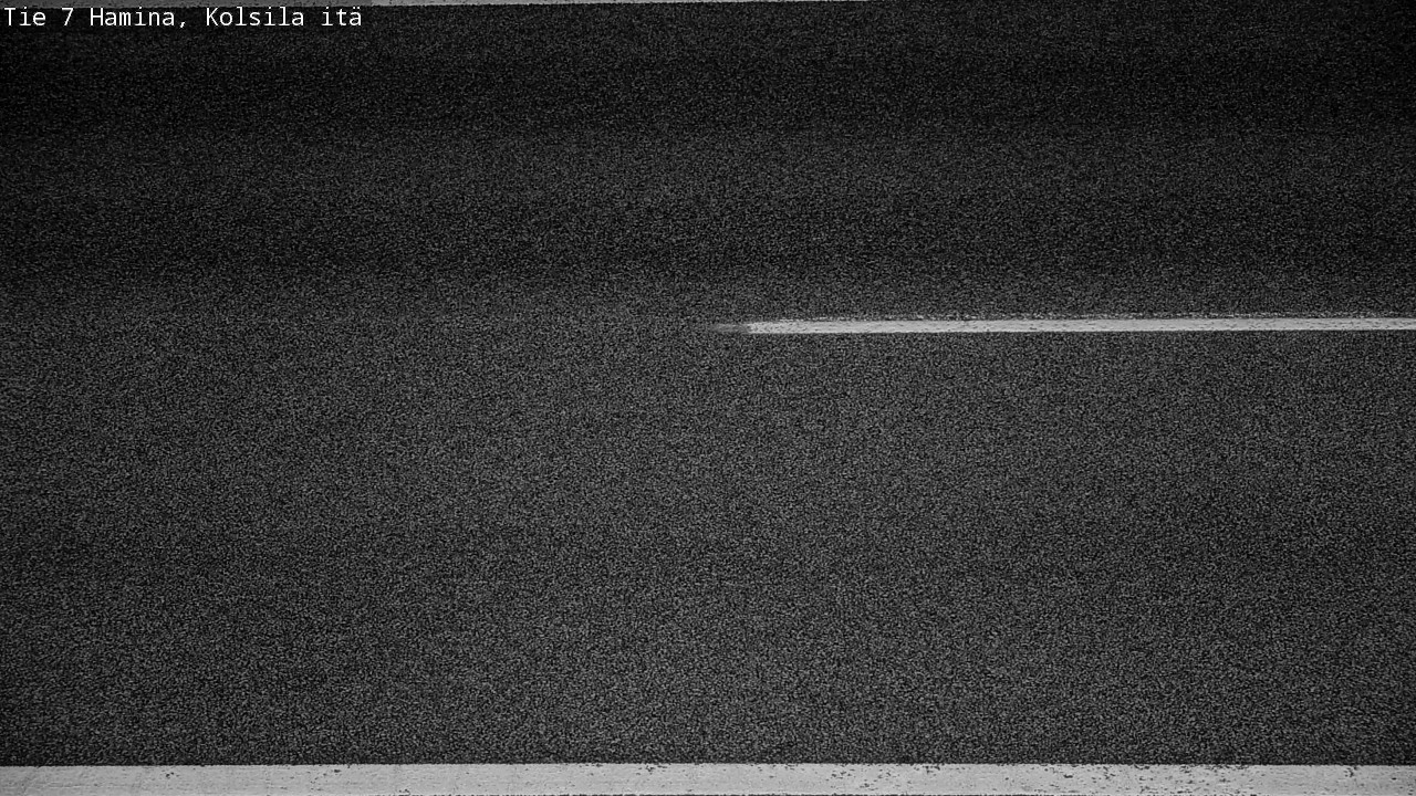 Weather Camera Image Väg 7 Fredrikshamn, Kolsila, Hamina, Kymenlaakso