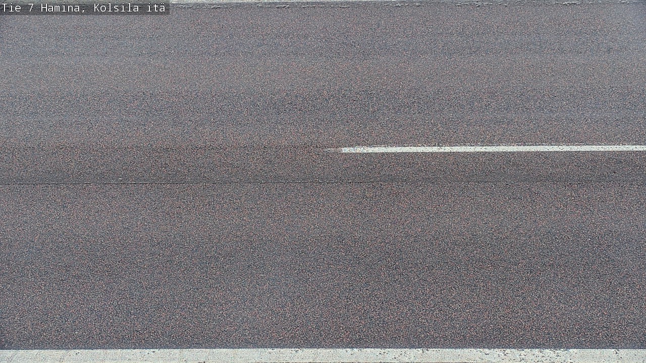 Weather Camera Image Väg 7 Fredrikshamn, Kolsila, Hamina, Kymenlaakso