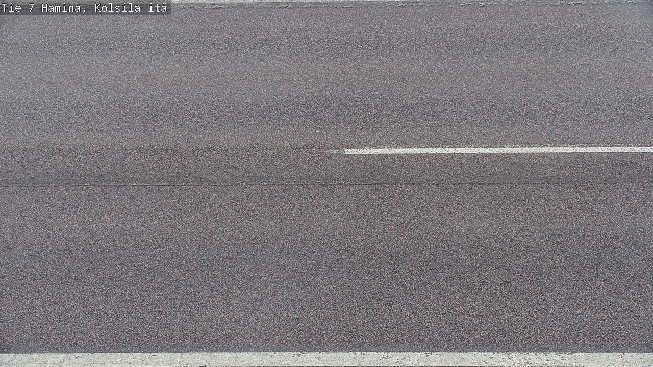 Weather Camera Image Väg 7 Fredrikshamn, Kolsila, Hamina, Kymenlaakso