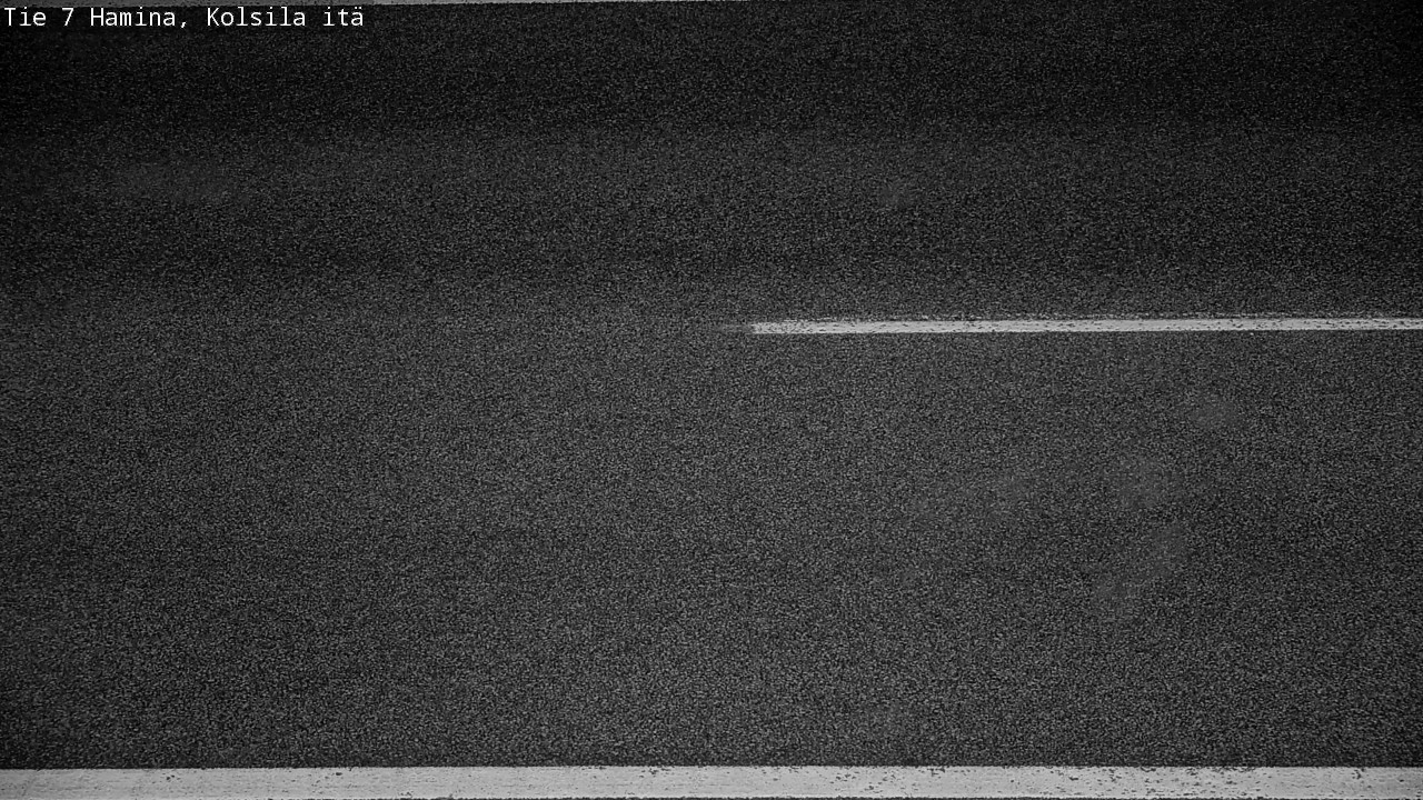 Weather Camera Image Väg 7 Fredrikshamn, Kolsila, Hamina, Kymenlaakso